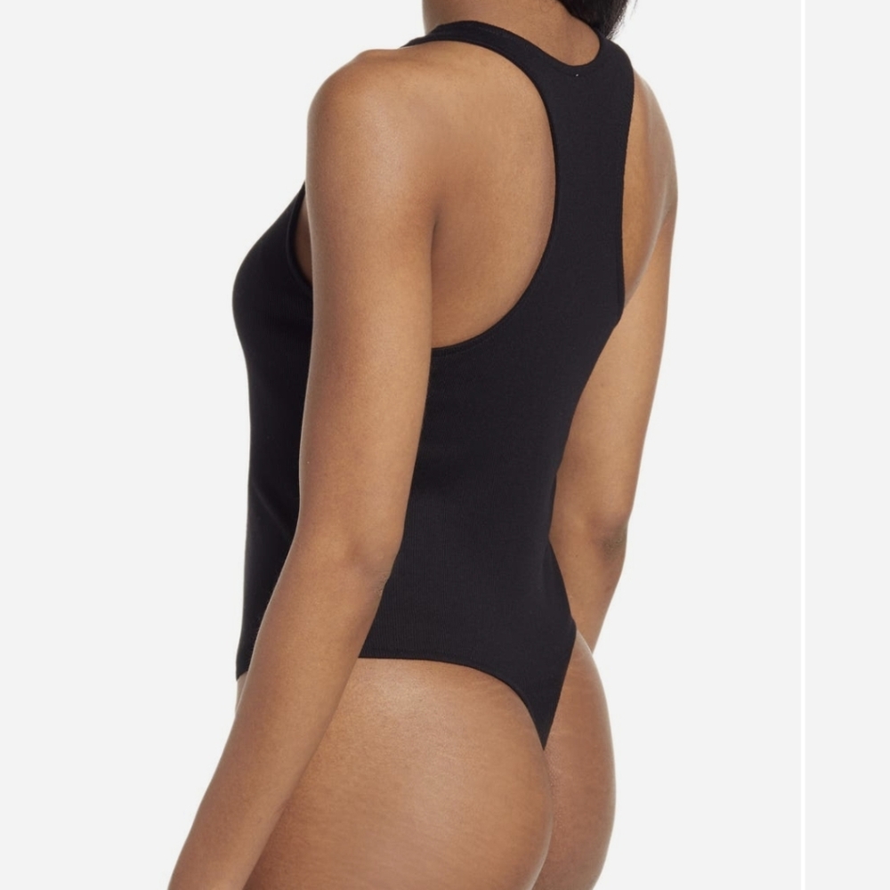 Crewneck Rib Bodysuit NWOT - Picture 2 of 11